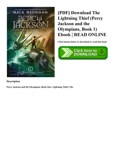 percy jackson book 1 free read